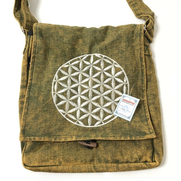 Siddhartha Handbags - Siddhartha Handmade Medallion Boho Crossbody Bag